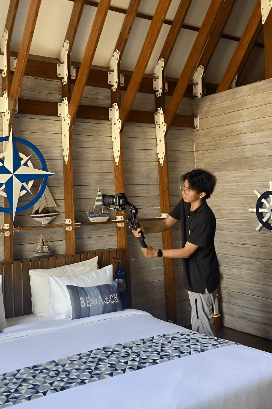 Tut De Satria Wiguna shooting video